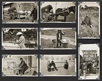 (CHINA--MILITARY SERVICE) An album with well over 700 snapshots, largely featuring China. 1935-38; 1941-44.
